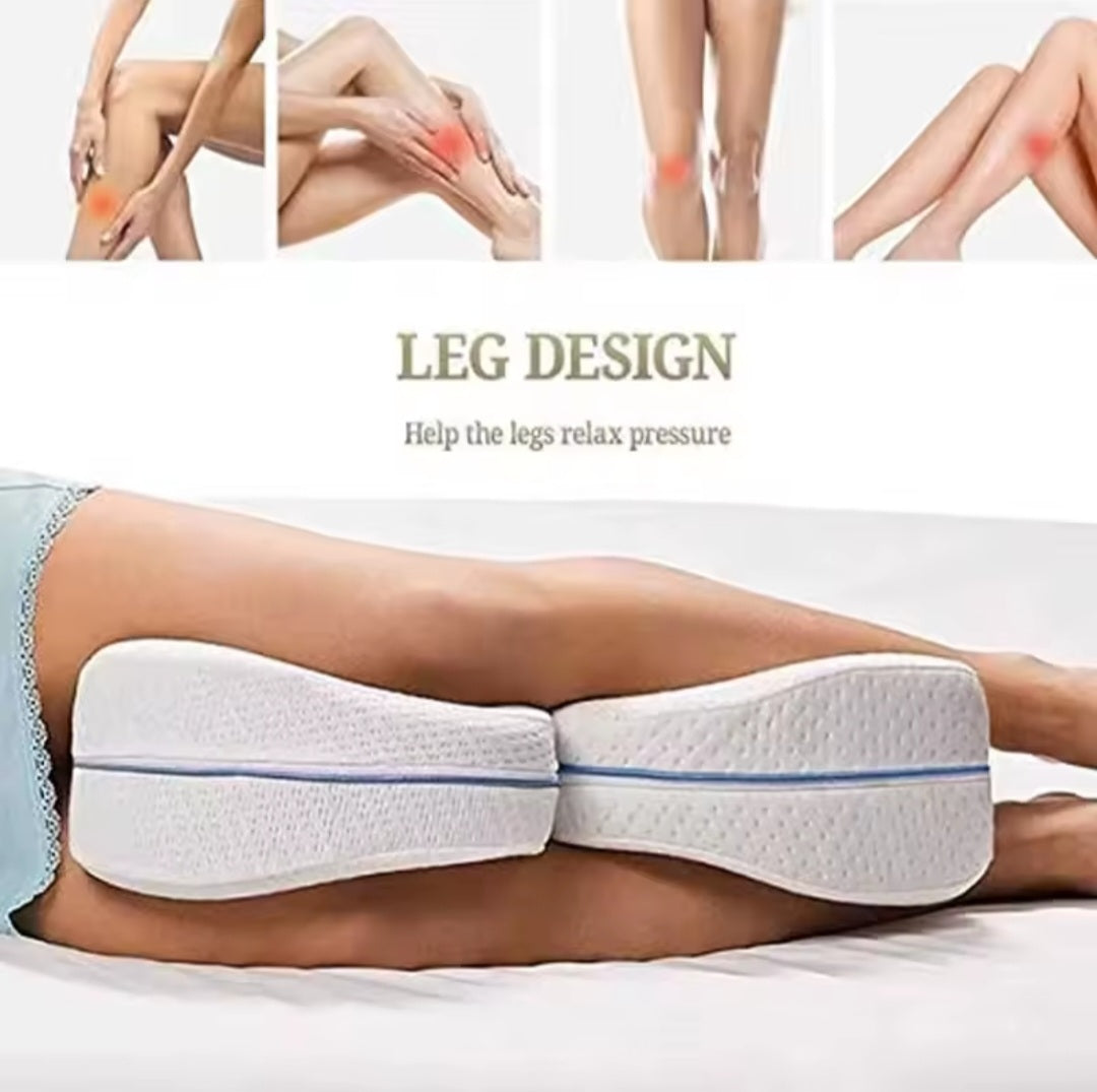 Coussins Ergonomique à Mémoire de Forme- Soulage Dos et Jambes.